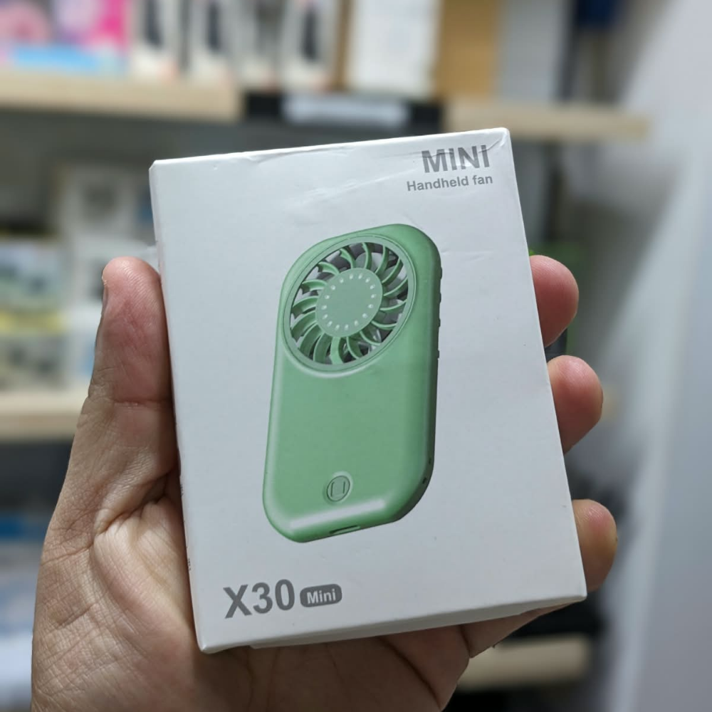 X30 Mini Portable Pocket Handheld Fan 5 X30 Mini Portable Pocket Handheld Fan - Image 5