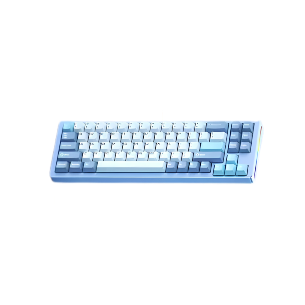 XINMENG M71 V2 Aluminum Tri-mode Wireless Mechanical Keyboard, Turquoise Blue (White Jade Linear Switch) 1 XINMENG M71 V2 Aluminum Tri-mode Wireless Mechanical Keyboard, Turquoise Blue (White Jade Linear Switch)