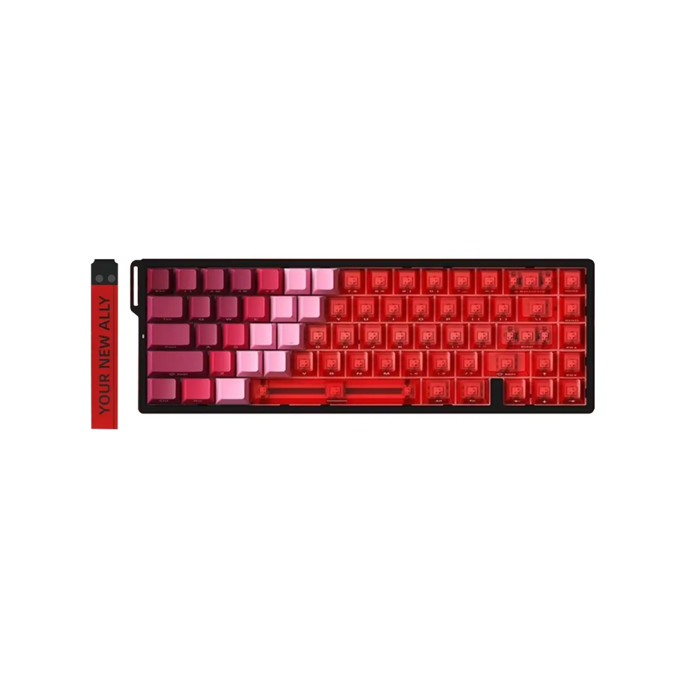 Xinmeng Beat68 RGB 8K Wired Magnetic Switch Keyboard, Red Crystal Transparent 1 Xinmeng Beat68 RGB 8K Wired Magnetic Switch Keyboard, Red Crystal Transparent
