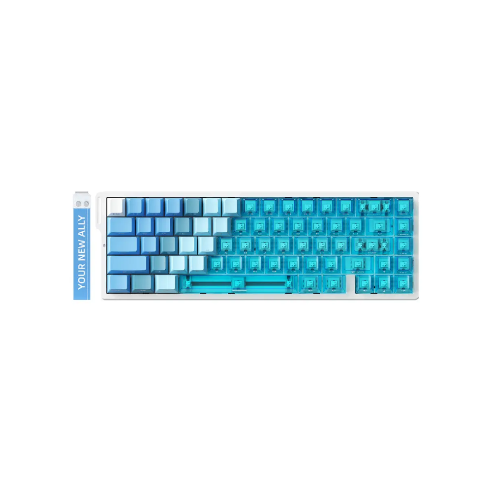 Xinmeng Beat68 RGB 8K Wired Magnetic Switch Keyboard, Ice Blade Transparent 1 Xinmeng Beat68 RGB 8K Wired Magnetic Switch Keyboard, Ice Blade Transparent