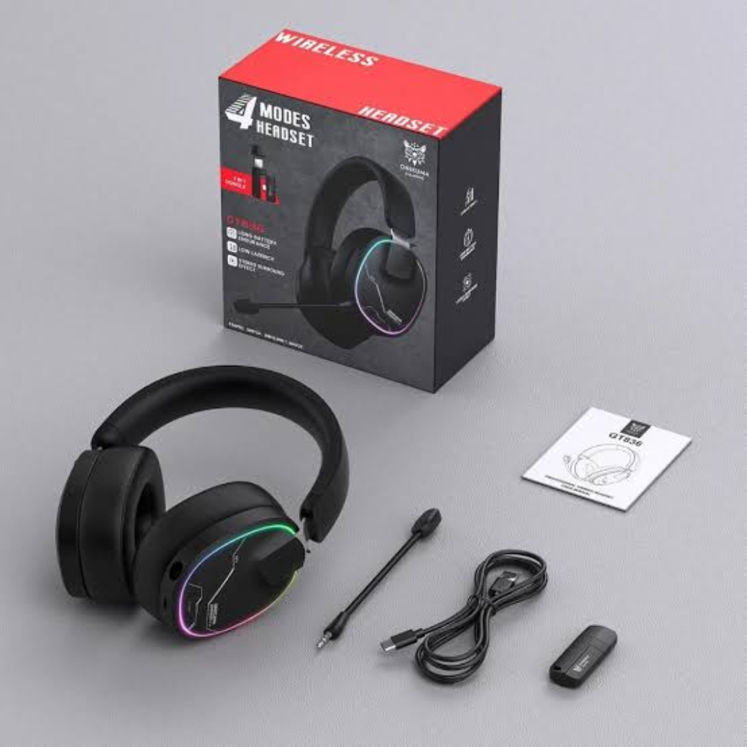ONIKUMA GT836 Gaming Headset with Four-Mode Connectivity 4 ONIKUMA GT836 Gaming Headset with Four-Mode Connectivity - Image 4