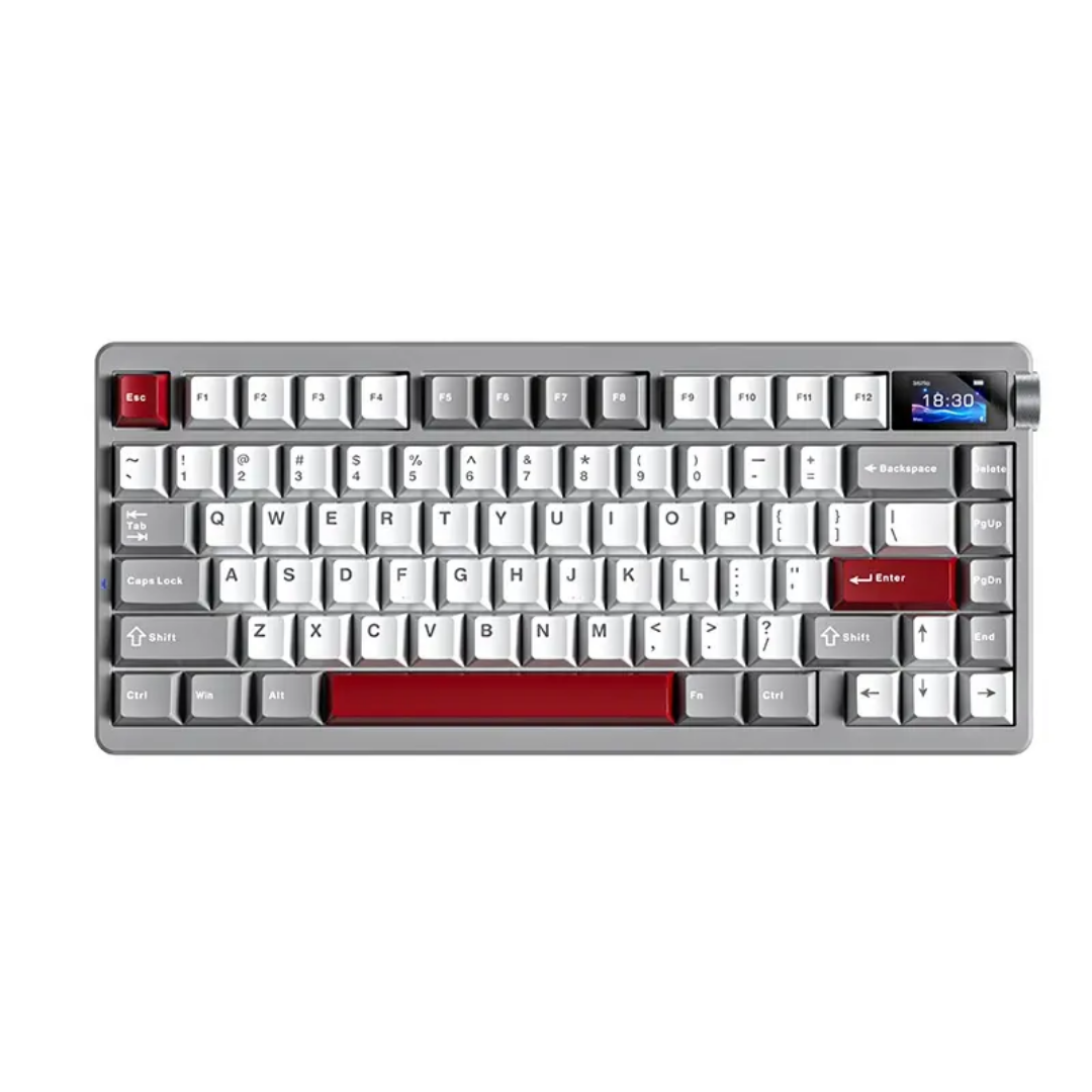 AULA Nova75 Tri-mode Mechanical Keyboard with TFT Display 1 AULA Nova75 Tri-mode Mechanical Keyboard with TFT Display