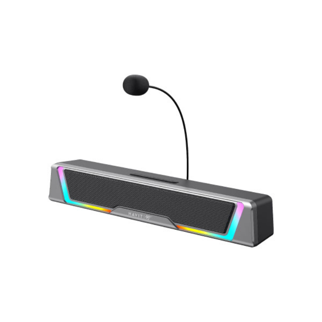 Havit SK221 RGB Dual Mode Gaming Soundbar with Detachable Microphone 3 Havit SK221 RGB Dual Mode Gaming Soundbar with Detachable Microphone - Image 3