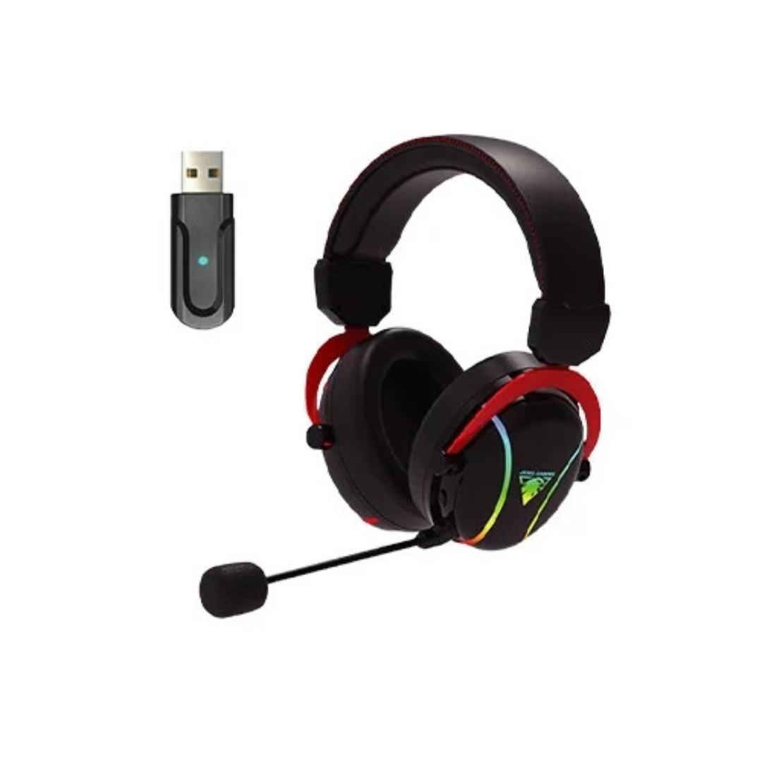JEDEL GH564P RGB Tri-Mode Gaming Headphone With Mic 1 JEDEL GH564P RGB Tri-Mode Gaming Headphone With Mic