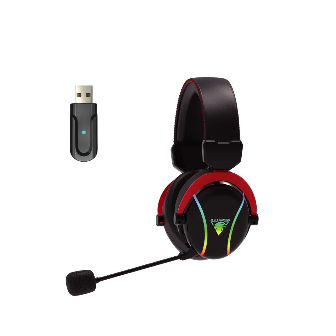 JEDEL GH564P RGB Tri-Mode Gaming Headphone With Mic 2 JEDEL GH564P RGB Tri-Mode Gaming Headphone With Mic - Image 2