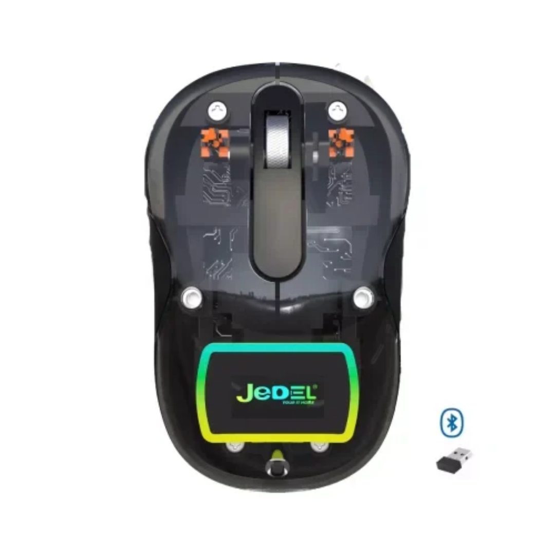 JEDEL WD141 Dual Mode Rechargeable Wireless Gaming Mouse 2 JEDEL WD141 Dual Mode Rechargeable Wireless Gaming Mouse - Image 2