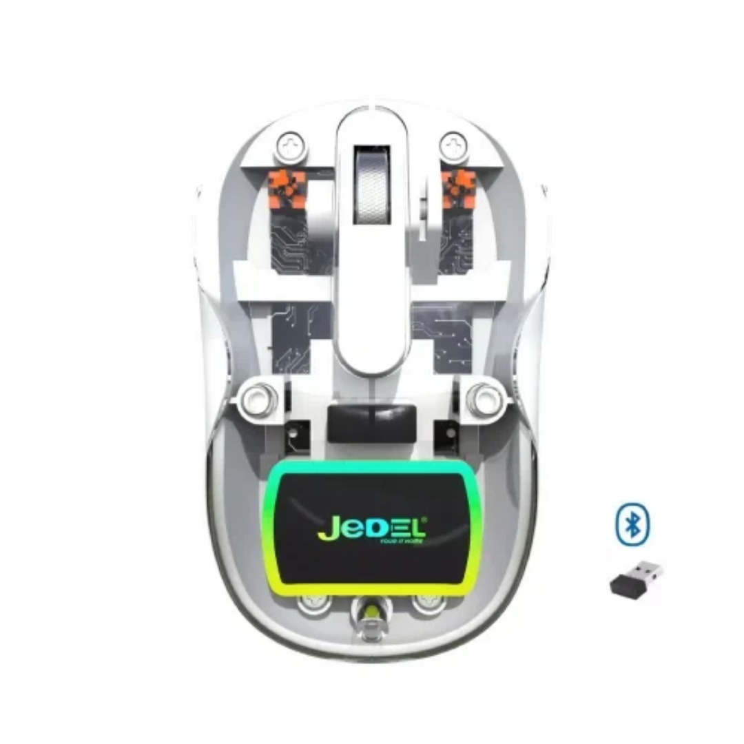 JEDEL WD141 Dual Mode Rechargeable Wireless Gaming Mouse 3 JEDEL WD141 Dual Mode Rechargeable Wireless Gaming Mouse - Image 3