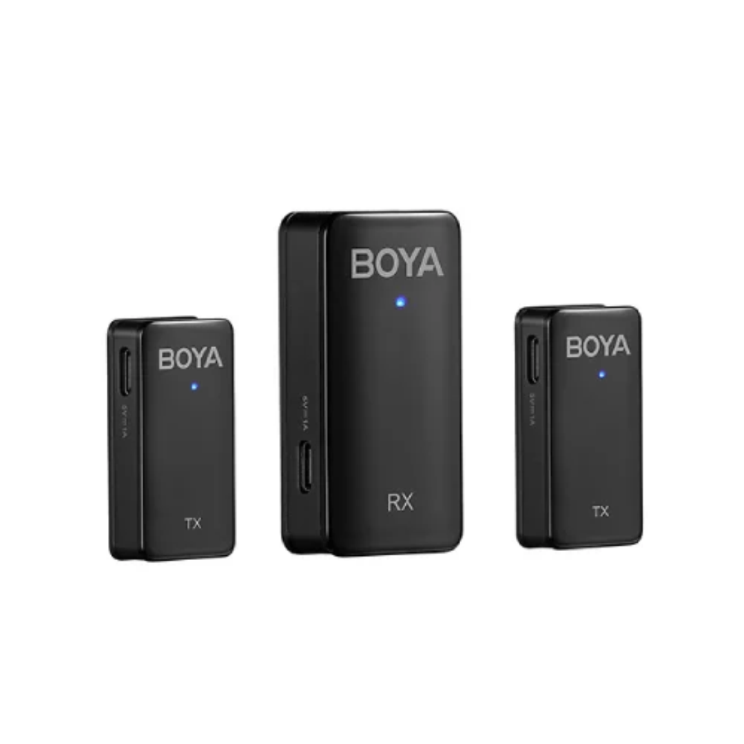 BOYA BY-WMic5-M2 Ultracompact 2.4GHz Dual-Channel Wireless Microphone System 1 BOYA BY-WMic5-M2 Ultracompact 2.4GHz Dual-Channel Wireless Microphone System
