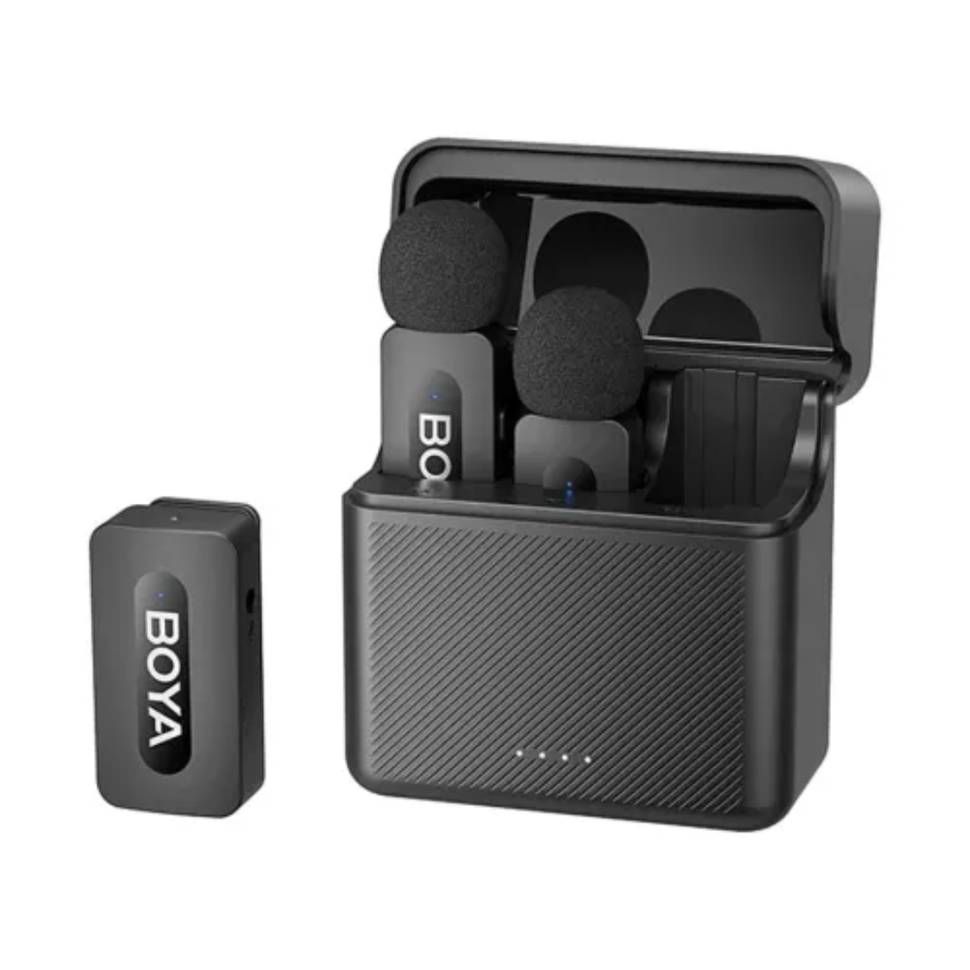 BOYA BY-V35 2.4GHz Dual-Channel Wireless Microphone for Camera 1 BOYA BY-V35 2.4GHz Dual-Channel Wireless Microphone for Camera