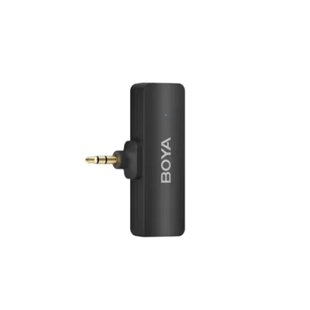 BOYA BY-V4 4-Channel Noise Cancellation Mini Wireless Microphone with 3.5mm Converter 4 BOYA BY-V4 4-Channel Noise Cancellation Mini Wireless Microphone with 3.5mm Converter - Image 4