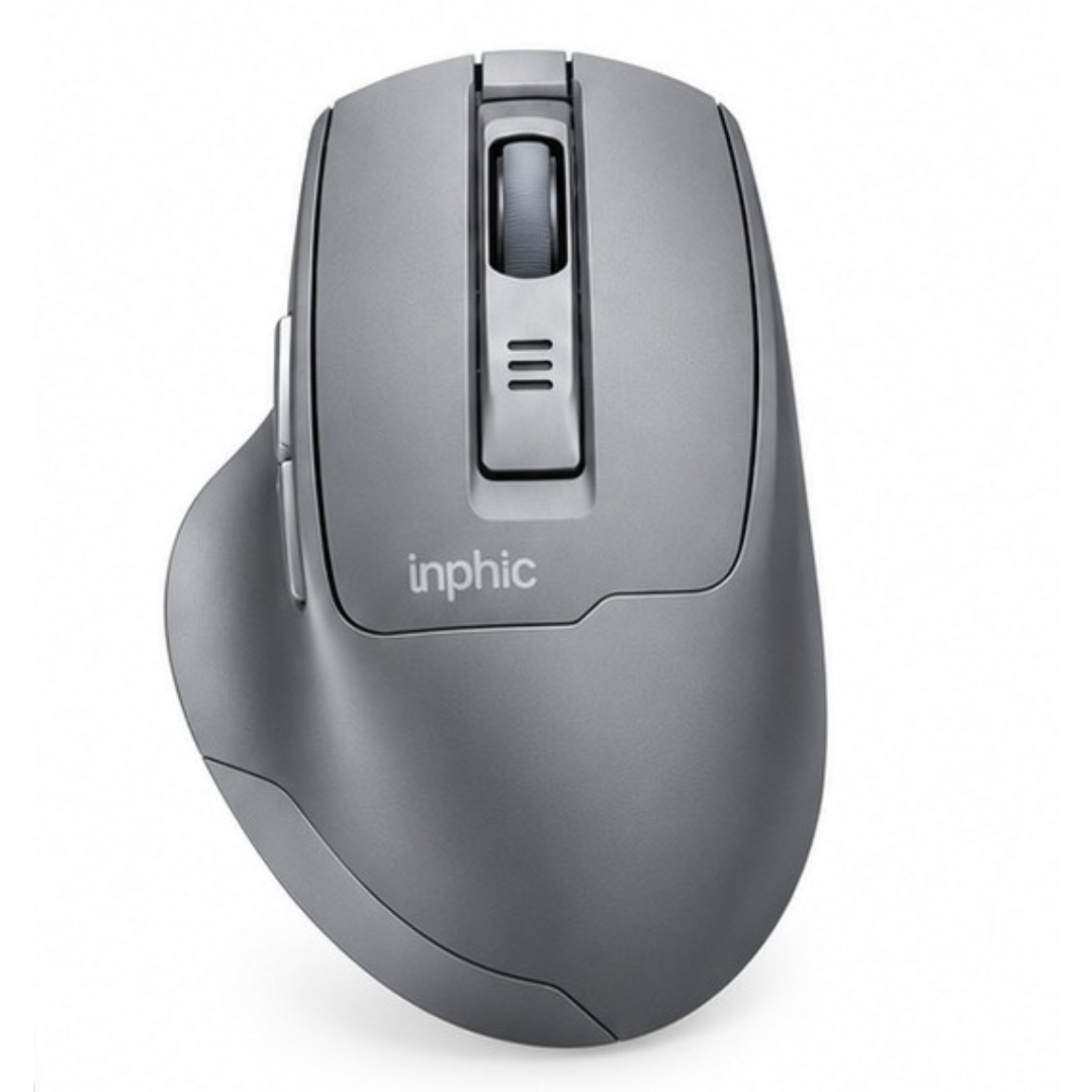 Inphic M9 2.4G Wireless Office Mouse, Silver 1 Inphic M9 2.4G Wireless Office Mouse, Silver