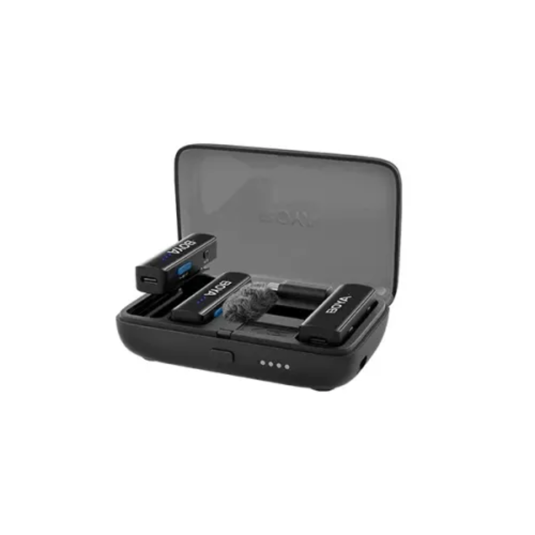 BOYA BOYALINK C2 Compact Wireless Microphone System 1 BOYA BOYALINK C2 Compact Wireless Microphone System