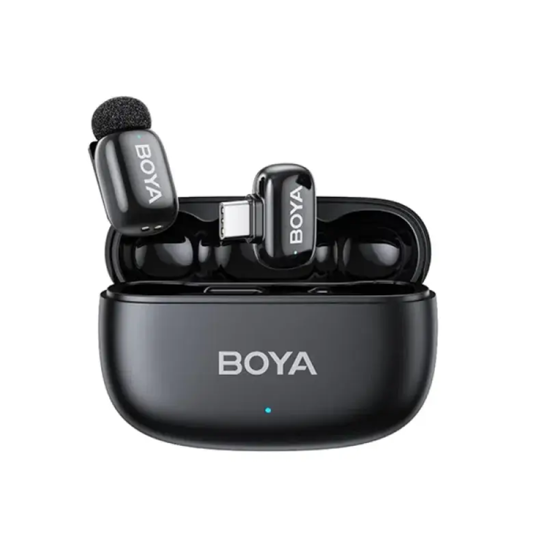 BOYA Mini 2-05 AI Noise Cancellation Super Mini Wireless Microphone 1 BOYA Mini 2-05 AI Noise Cancellation Super Mini Wireless Microphone
