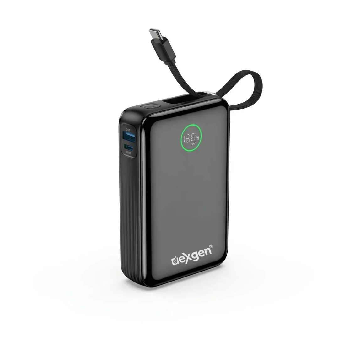 DexGen 2-in-1 Port 20000mAh Power Bank with Digital Display 1 DexGen 2-in-1 Port 20000mAh Power Bank with Digital Display