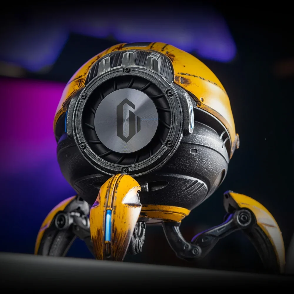GravaStar Mars Pro 20-Watt Dual Driver Dual-Mode Wireless Stereo Speaker, Battle-Worn Yellow (Special Edition) 4 GravaStar Mars Pro 20-Watt Dual Driver Dual-Mode Wireless Stereo Speaker, Battle-Worn Yellow (Special Edition) - Image 4