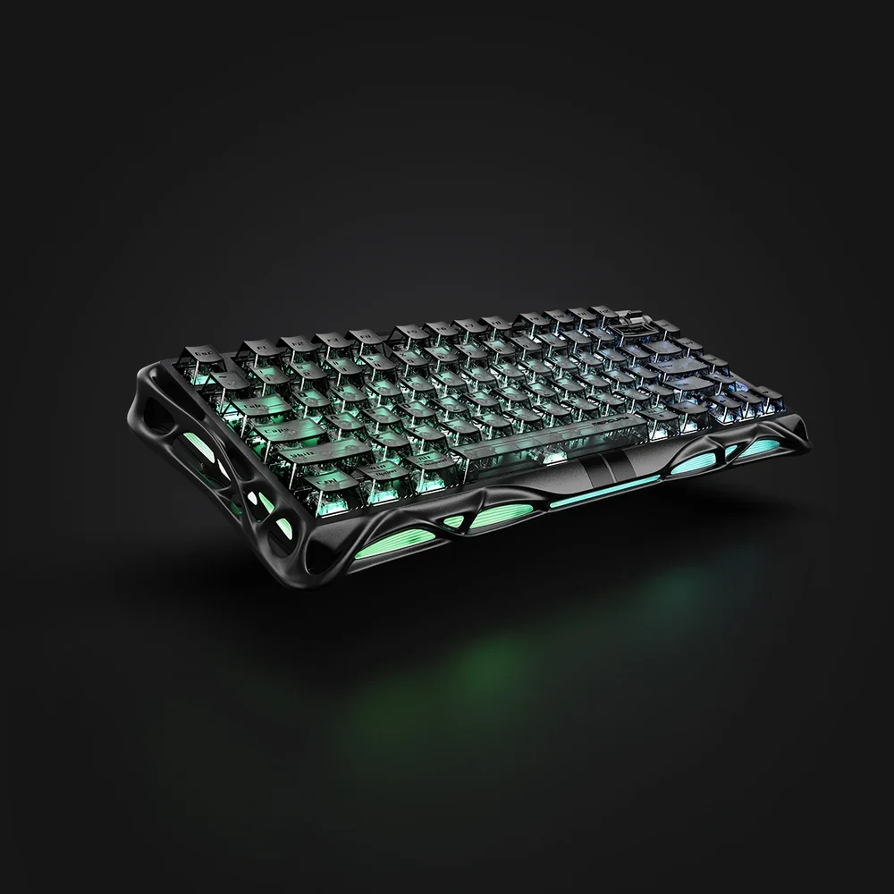 GravaStar Mercury V75 HE Wired Hall Effect Mechanical Keyboard, Stealth Black (UFO HE Switch) 2 GravaStar Mercury V75 HE Wired Hall Effect Mechanical Keyboard, Stealth Black (UFO HE Switch) - Image 2