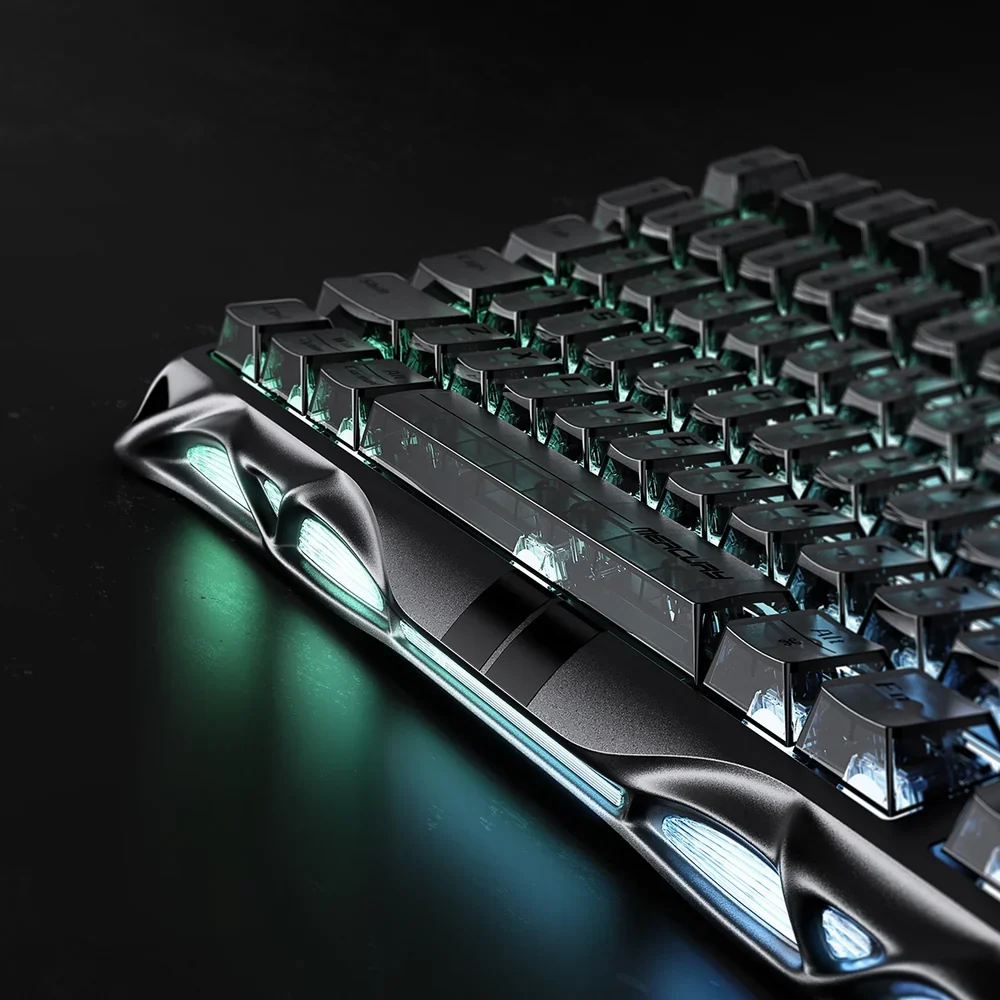 GravaStar Mercury V75 HE Wired Hall Effect Mechanical Keyboard, Stealth Black (UFO HE Switch) 4 GravaStar Mercury V75 HE Wired Hall Effect Mechanical Keyboard, Stealth Black (UFO HE Switch) - Image 4