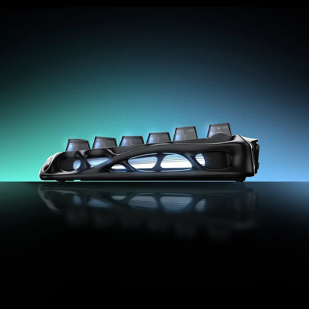 GravaStar Mercury V75 HE Wired Hall Effect Mechanical Keyboard, Stealth Black (UFO HE Switch) 5 GravaStar Mercury V75 HE Wired Hall Effect Mechanical Keyboard, Stealth Black (UFO HE Switch) - Image 5