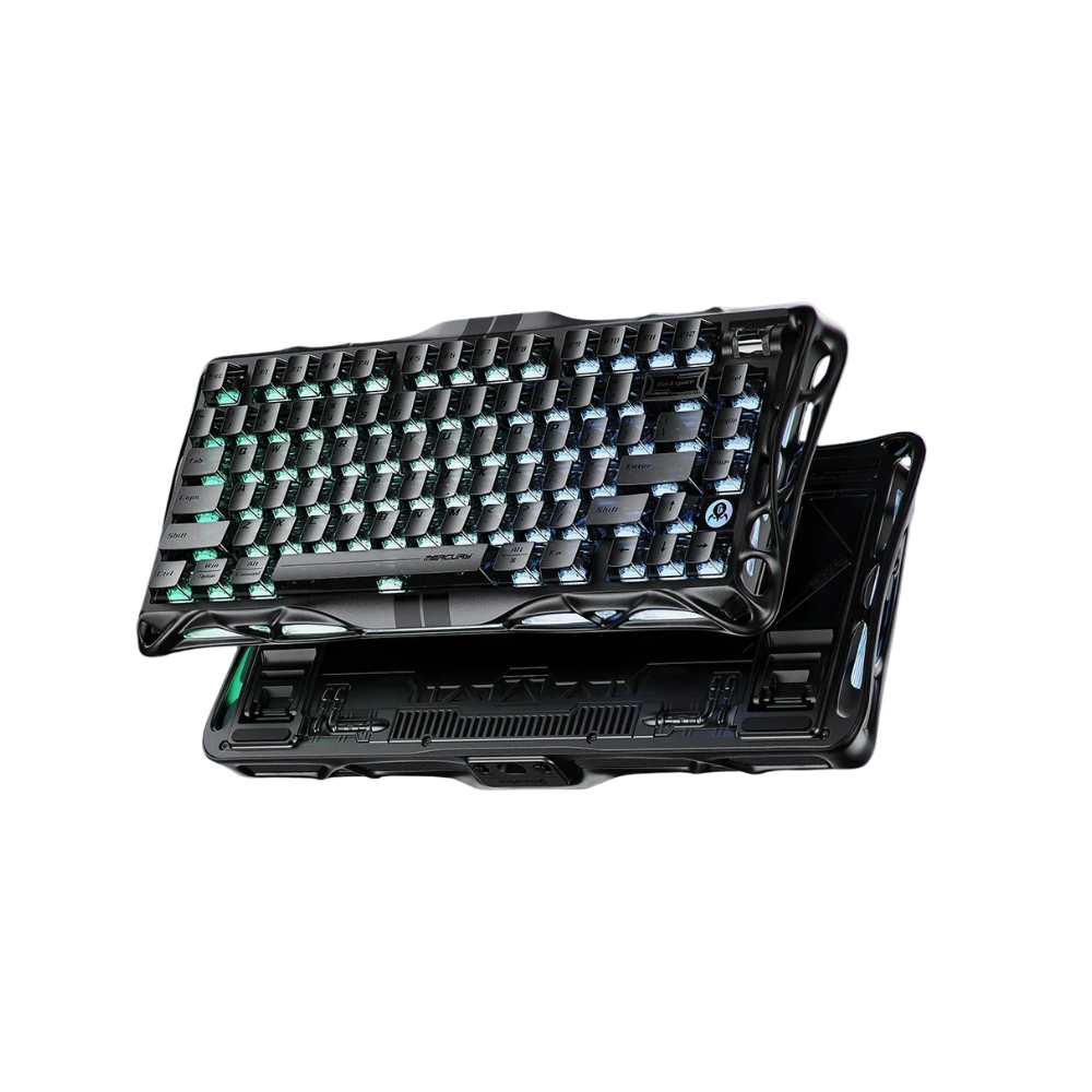 GravaStar Mercury V75 HE Wired Hall Effect Mechanical Keyboard, Stealth Black (UFO HE Switch) 1 GravaStar Mercury V75 HE Wired Hall Effect Mechanical Keyboard, Stealth Black (UFO HE Switch)