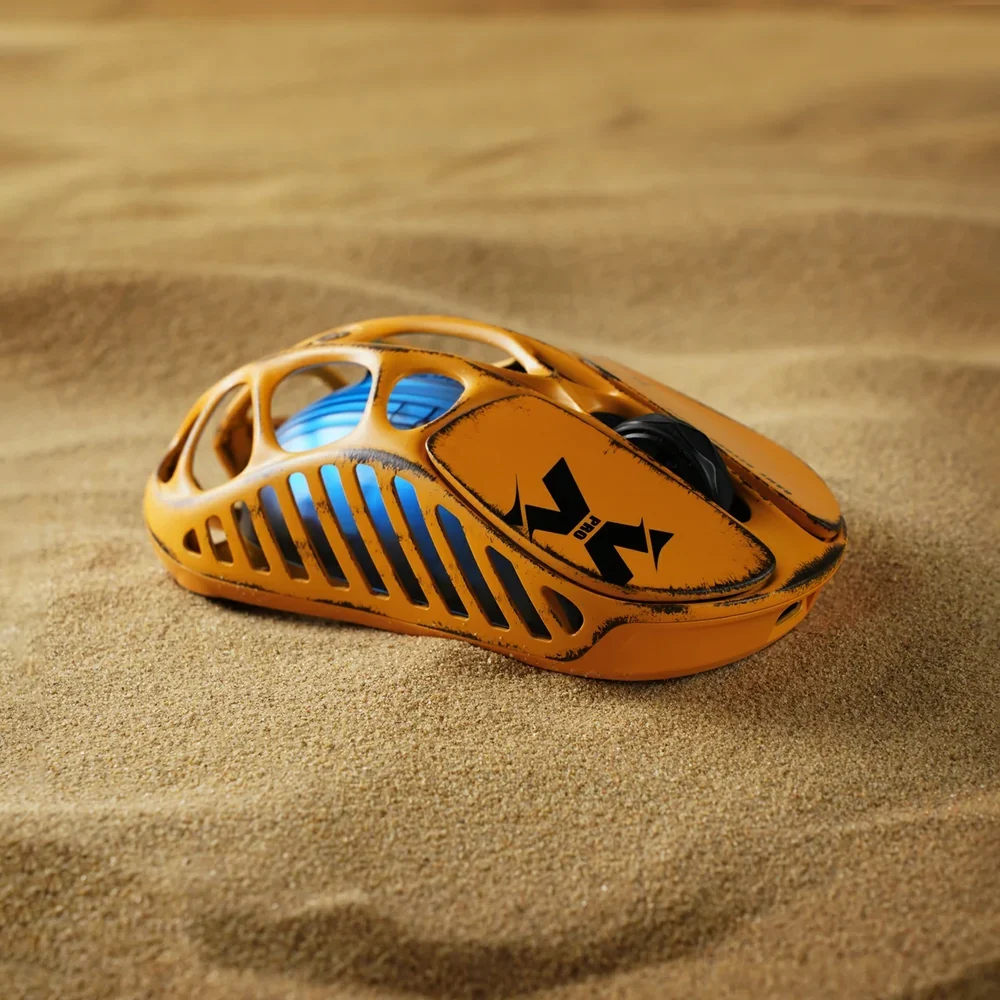 GravaStar Mercury X Pro 8KHz Tri-Mode Wireless Gaming Mouse, Battle Worn-Yellow (Special Edition) 5 GravaStar Mercury X Pro 8KHz Tri-Mode Wireless Gaming Mouse, Battle Worn-Yellow (Special Edition) - Image 5