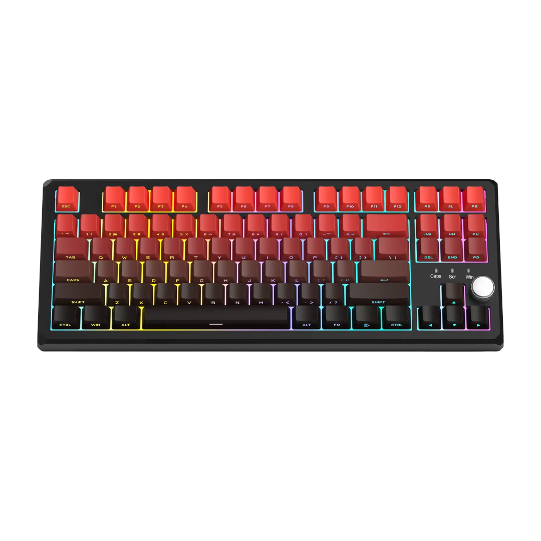 MageGee SKY87 Side Printed RGB Tri-Mode Wireless Mechanical Keyboard 1 MageGee SKY87 Side Printed RGB Tri-Mode Wireless Mechanical Keyboard