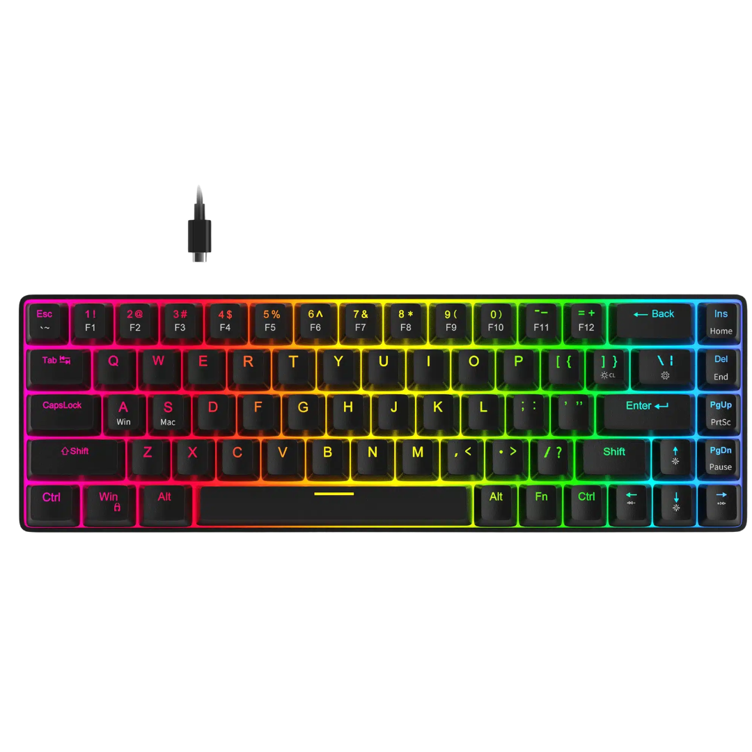 MageGee MK-BOX RGB Wired Mechanical Keyboard-Amethyst Magnetic Switch 1 MageGee MK-BOX RGB Wired Mechanical Keyboard-Amethyst Magnetic Switch