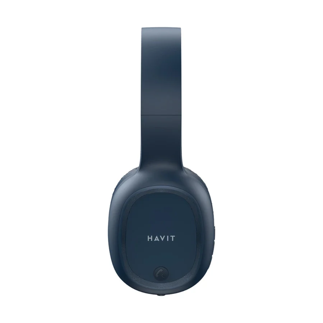 Havit H2590BT PRO Multi-Function Wireless Headphone - Blue 4 Havit H2590BT PRO Multi-Function Wireless Headphone - Blue - Image 4