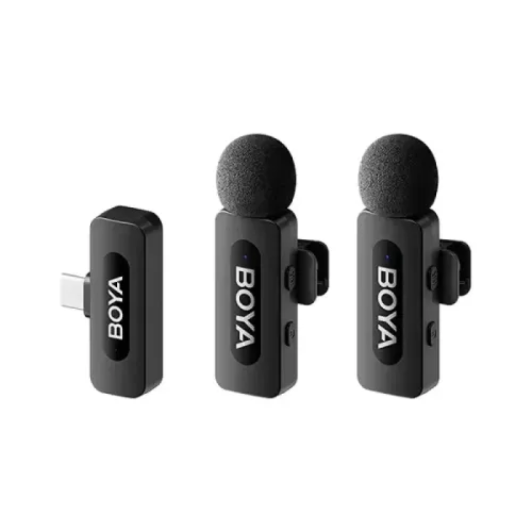 BOYA BY-V20 2.0 Ultracompact 2.4GHz Wireless Microphone System for Type-C Device 1 BOYA BY-V20 2.0 Ultracompact 2.4GHz Wireless Microphone System for Type-C Device