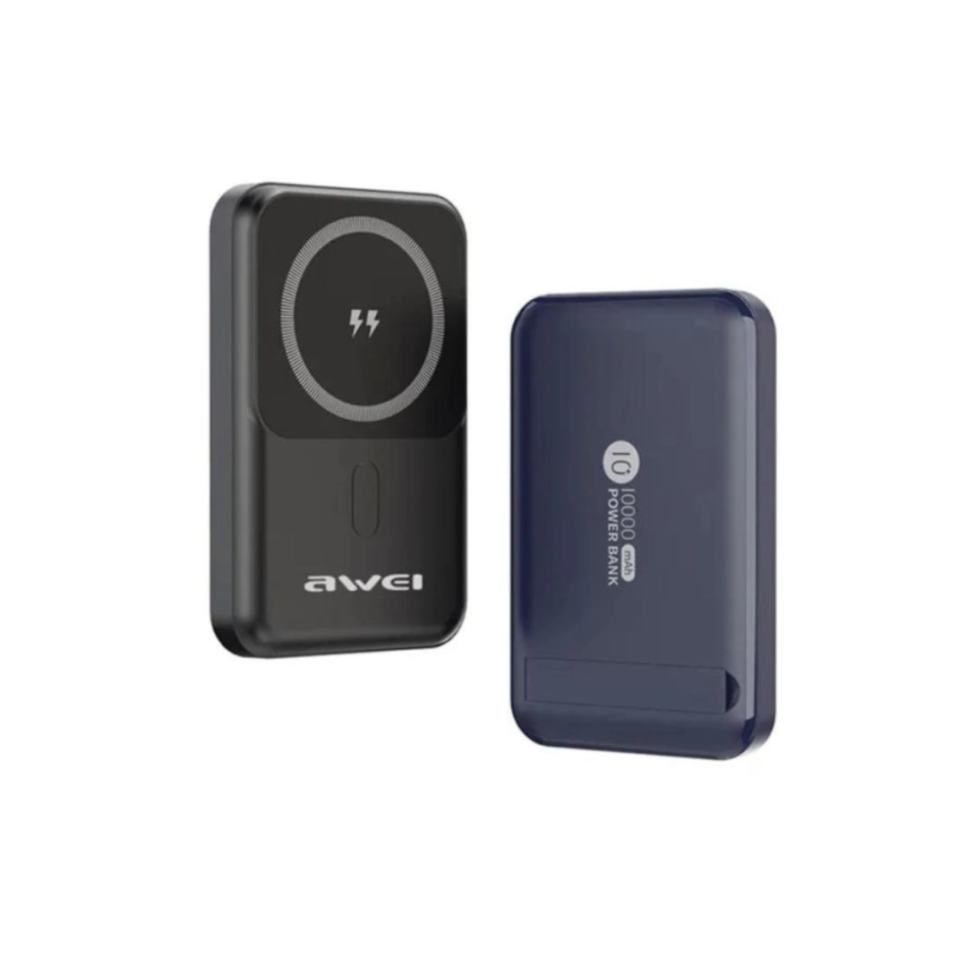 Awei P139K 10000mAh 22.5W Magnetic Wireless Power Bank 2 Awei P139K 10000mAh 22.5W Magnetic Wireless Power Bank - Image 2