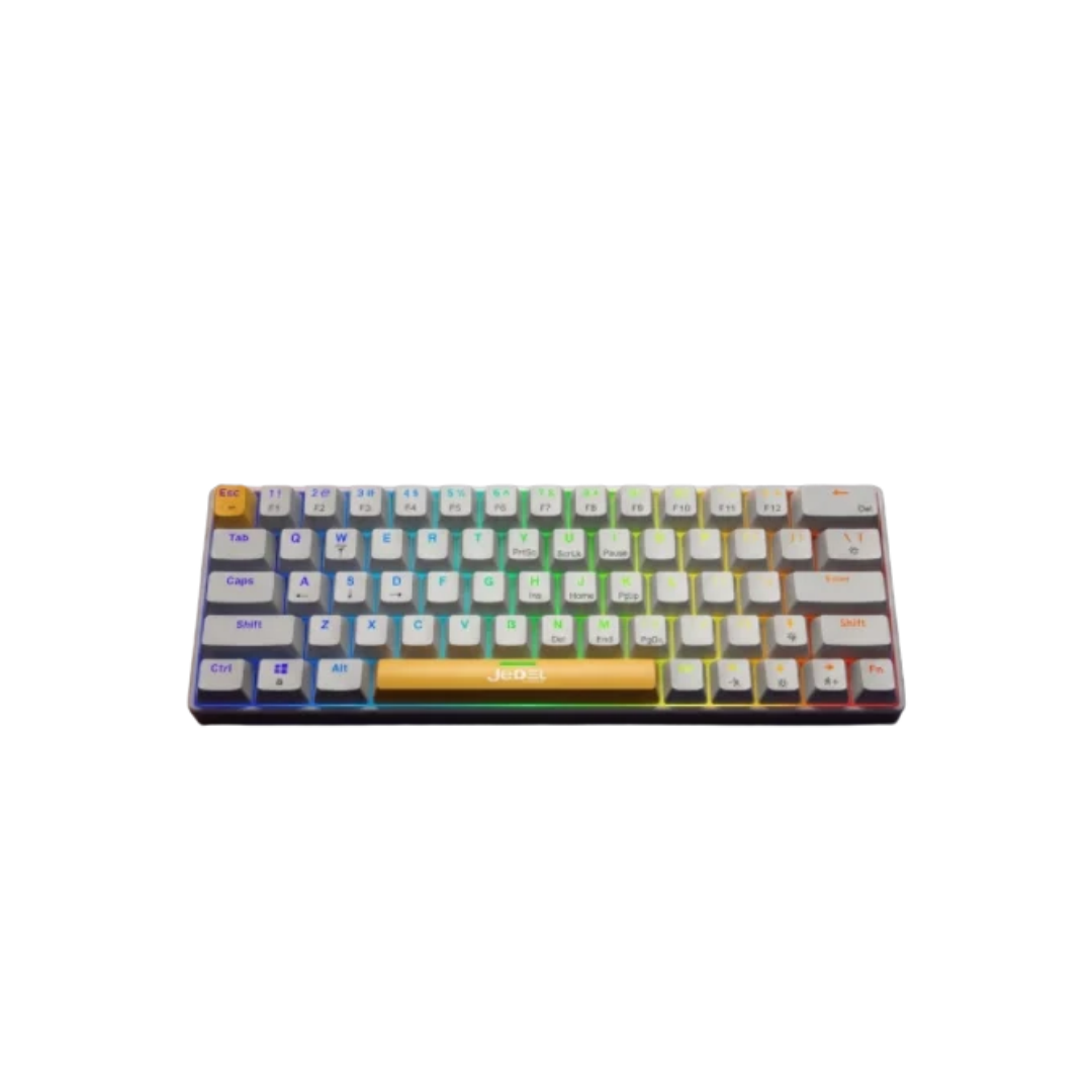JEDEL KL63-Key Mechanical Gaming Keyboard 1 JEDEL KL63-Key Mechanical Gaming Keyboard
