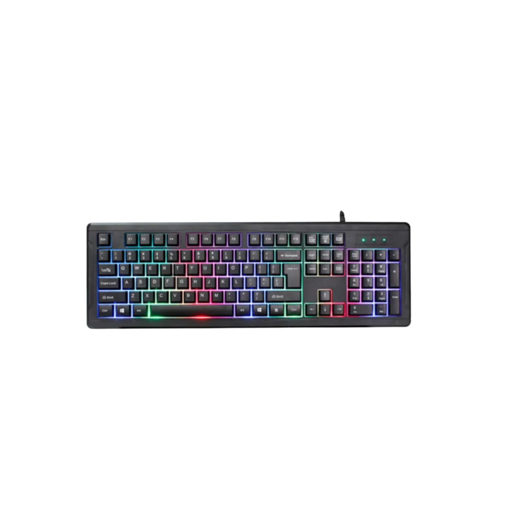 JEDEL GK105 RGB Wired Gaming Keyboard And Mouse Combo 2 JEDEL GK105 RGB Wired Gaming Keyboard And Mouse Combo - Image 2