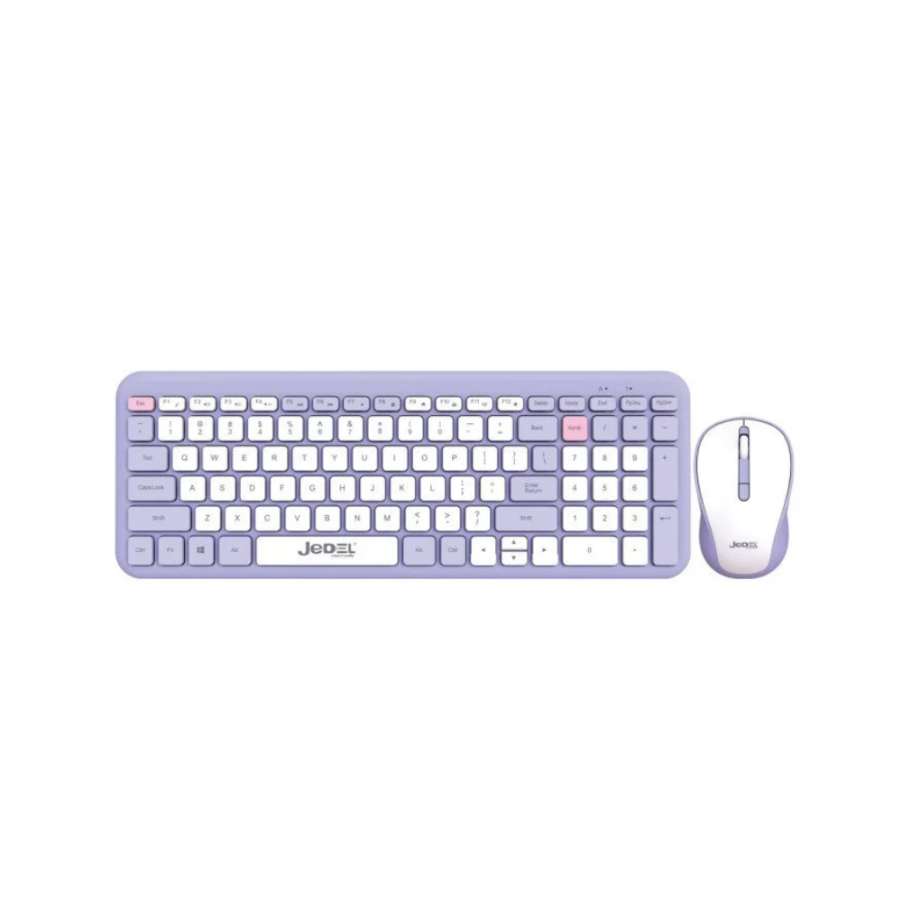 JEDEL WS739 Dual-Mode Wireless Keyboard & Mouse Combo 2 JEDEL WS739 Dual-Mode Wireless Keyboard & Mouse Combo - Image 2
