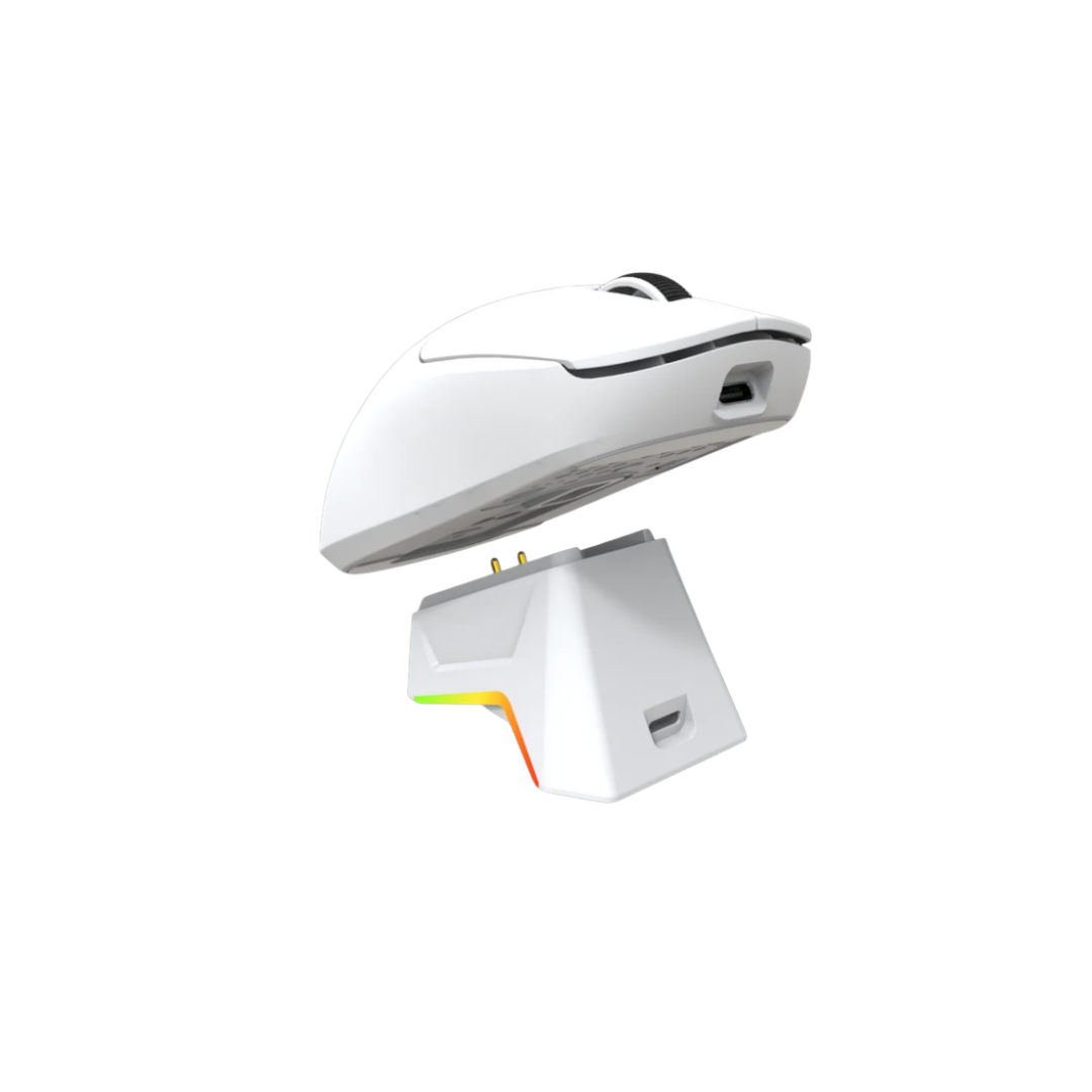 JEDEL GWH-115 Wireless Mouse with Digital Display & RGB Dock 2 JEDEL GWH-115 Wireless Mouse with Digital Display & RGB Dock - Image 2