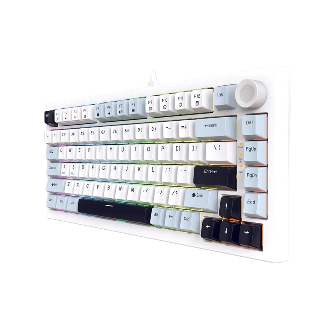 JEDEL KL-81B Triple Mode RGB Mechanical Gaming Keyboard 5 JEDEL KL-81B Triple Mode RGB Mechanical Gaming Keyboard - Image 5